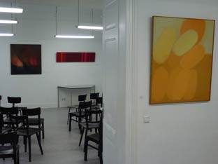 Ausstellungsrundgang in den Ateliers der wfk